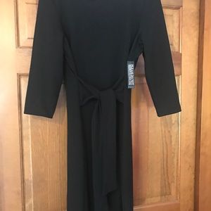 New York & Company Tie-Front Sheath Dress